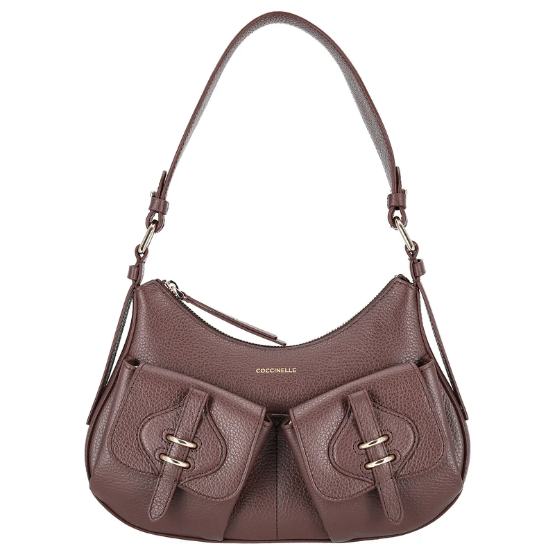 Coccinelle Mavery Pocket - Bolso de hombro 29 cm (berry)