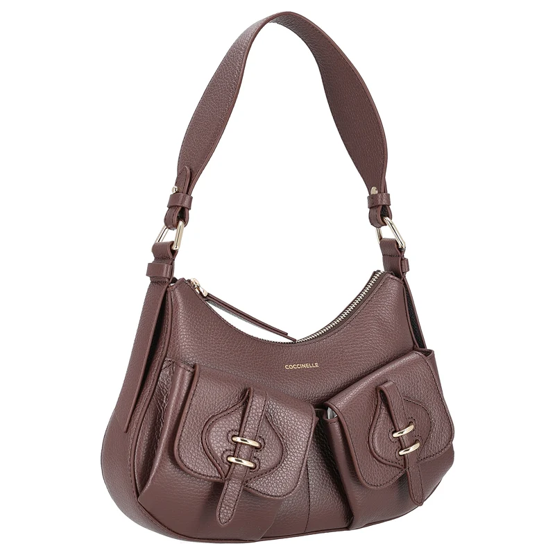 Coccinelle Mavery Pocket - Bolso de hombro 29 cm (berry)