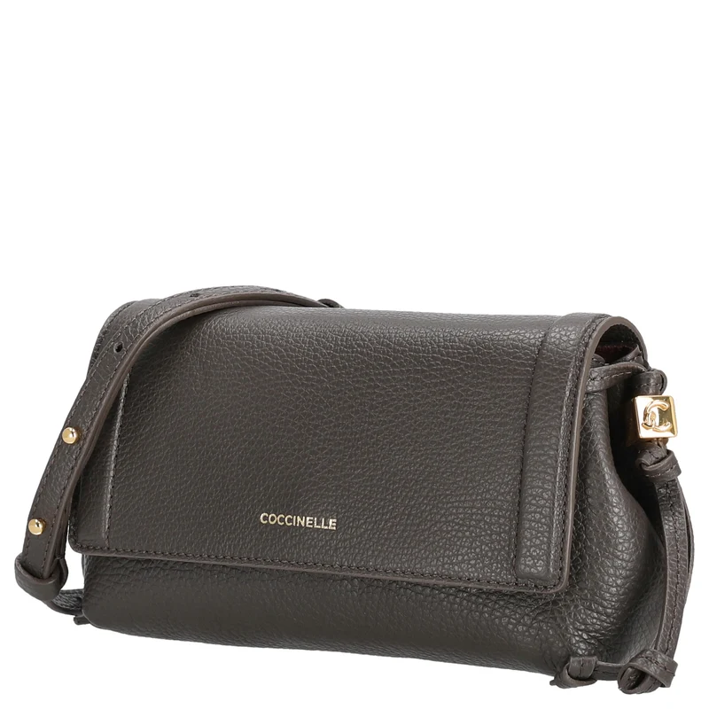 Coccinelle Thess - Bolso bandolera 21 cm (fango)