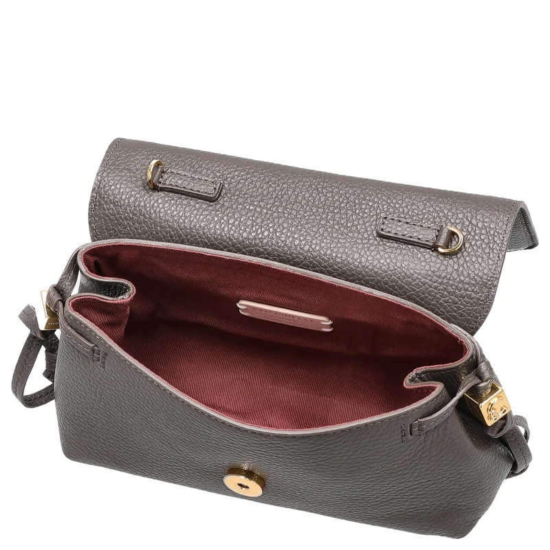 Coccinelle Thess - Bolso bandolera 21 cm (fango)