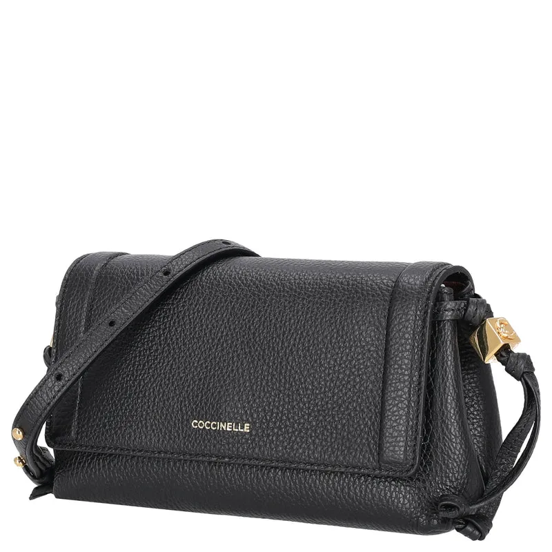 Coccinelle Thess - Bolso bandolera 21 cm (noir)