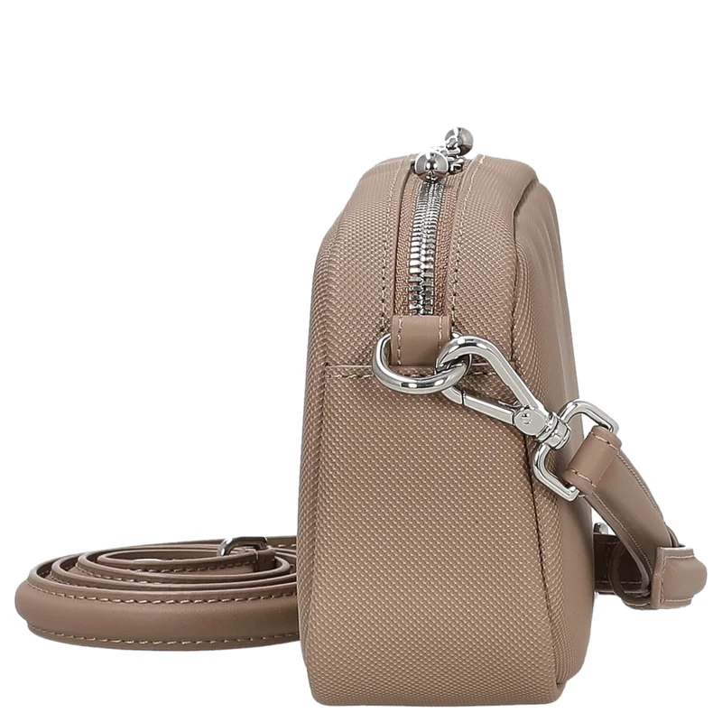 Lacoste Daily City - Bolso bandolera 20 cm (taupe)