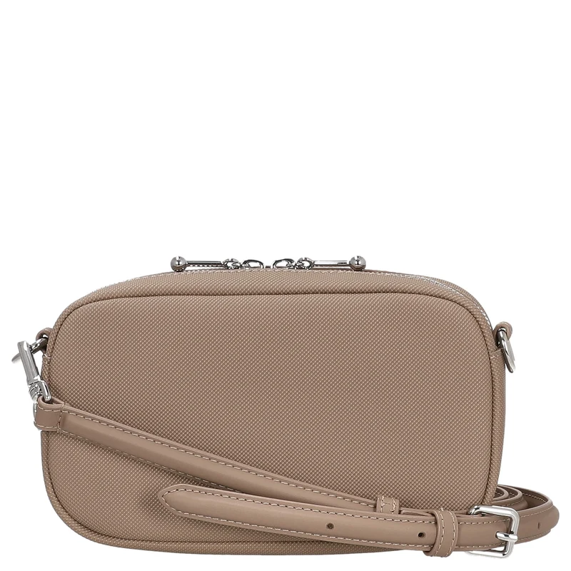 Lacoste Daily City - Bolso bandolera 20 cm (taupe)
