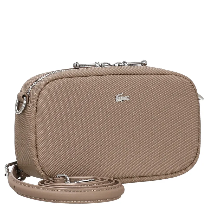 Lacoste Daily City - Bolso bandolera 20 cm (taupe)