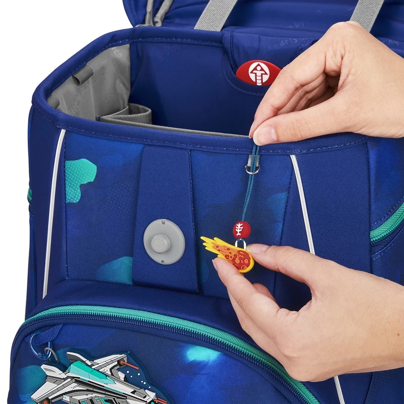 Step by Step Space - Set de mochila escolar 5 pzas. (Starship Juno)