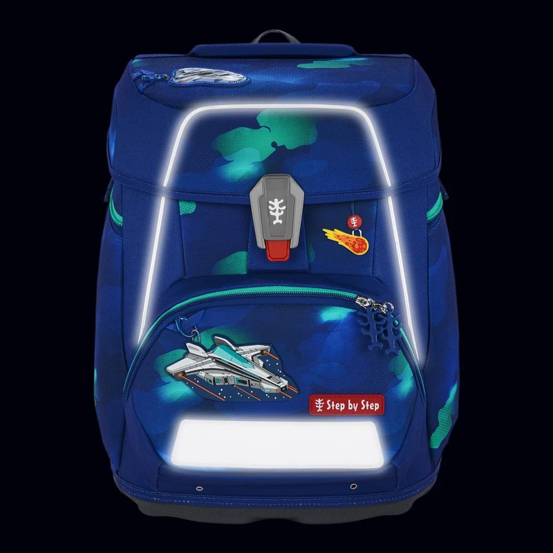 Step by Step Space - Set de mochila escolar 5 pzas. (Starship Juno)