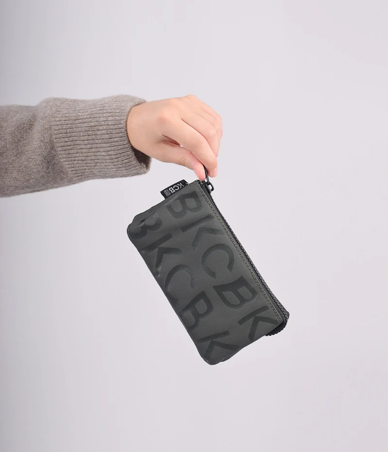 Billetera-monedero grande KCB Stamp
