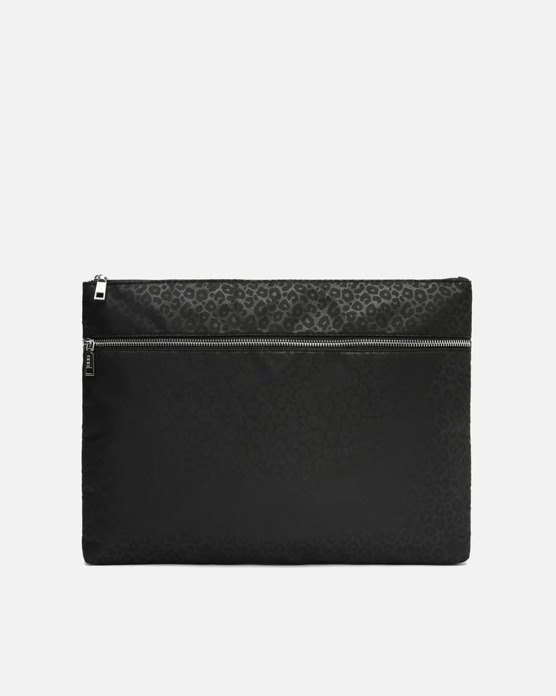 Pardi funda pequeña en nylon con estampado animal print para portátil 13 pulgadas