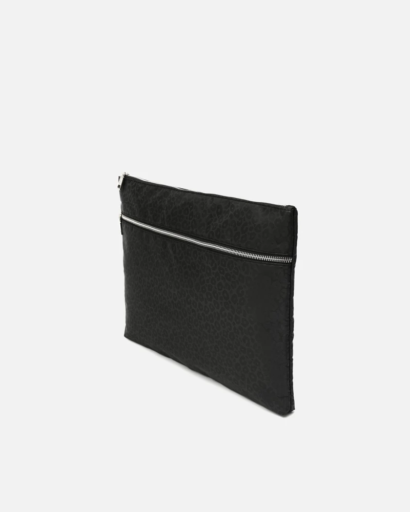 Pardi funda pequeña en nylon con estampado animal print para portátil 13 pulgadas