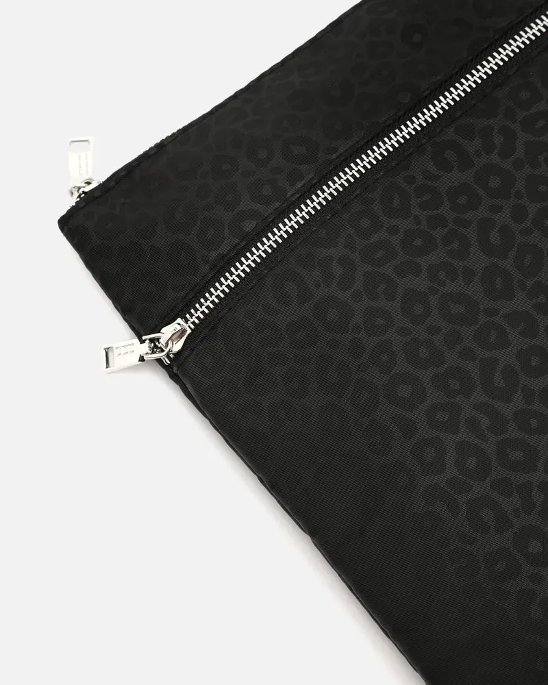 Pardi funda pequeña en nylon con estampado animal print para portátil 13 pulgadas