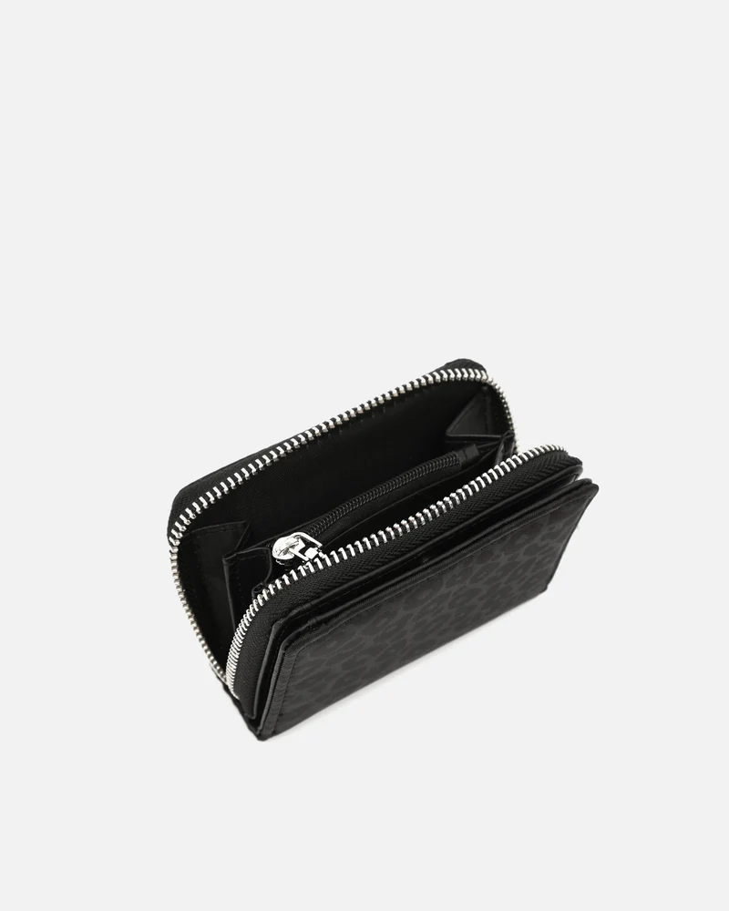 Pardi monedero pequeño con estampado animal print