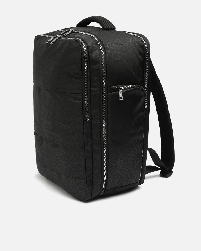 Pardi mochila de viaje en nylon con estampado animal print con bolsillo para portátil 15,6 pulgadas