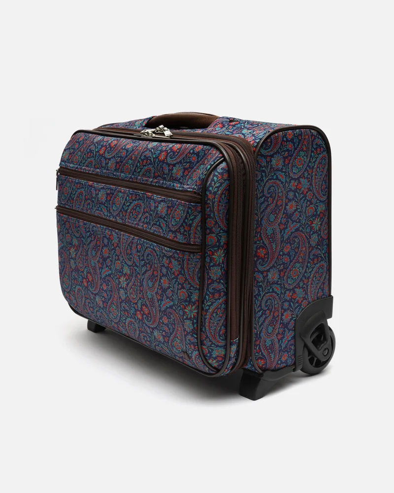 Pasley maletín con ruedas estampado con bolsillo para portátil