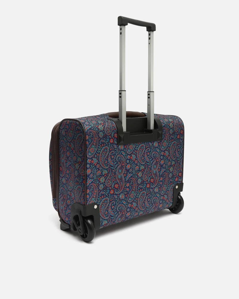 Pasley maletín con ruedas estampado con bolsillo para portátil