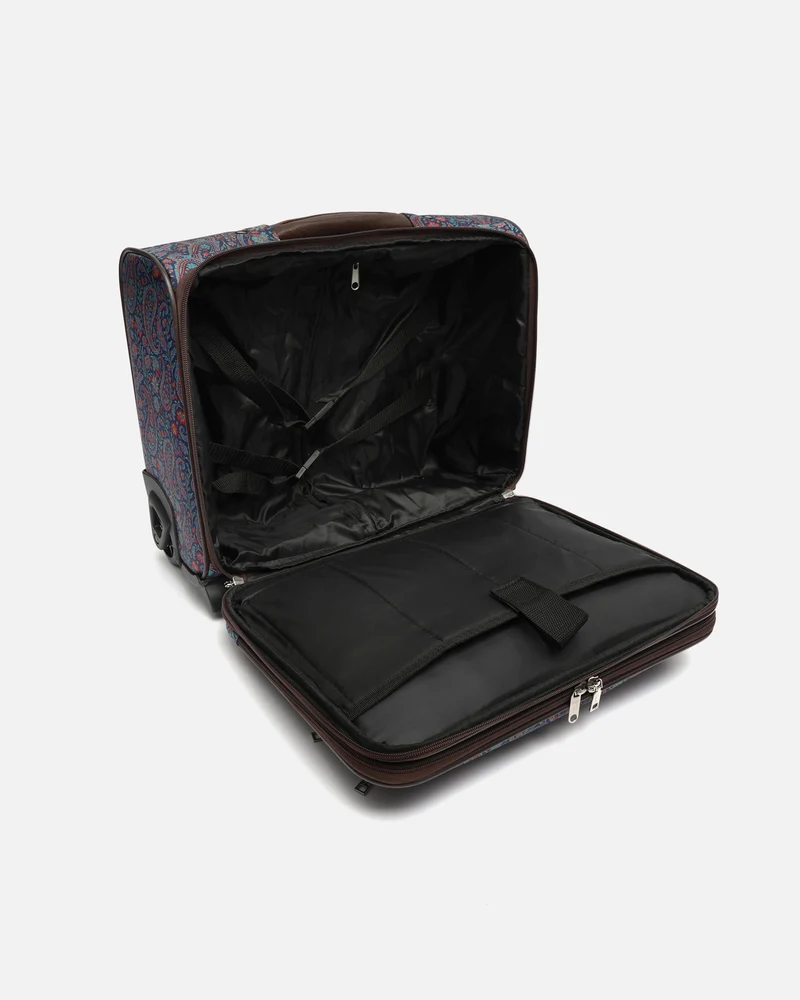 Pasley maletín con ruedas estampado con bolsillo para portátil