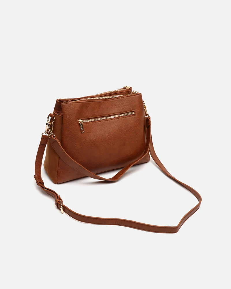 Cato bolso de hombro e bandolera mediano efecto ante