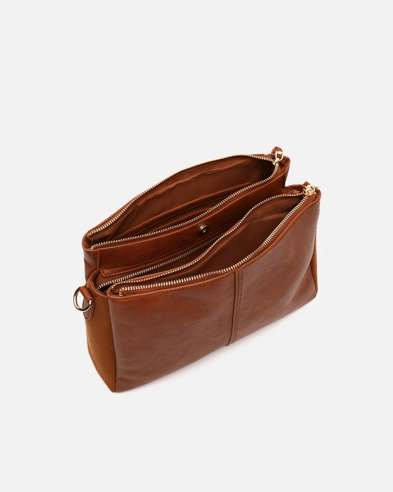 Cato bolso de hombro e bandolera mediano efecto ante