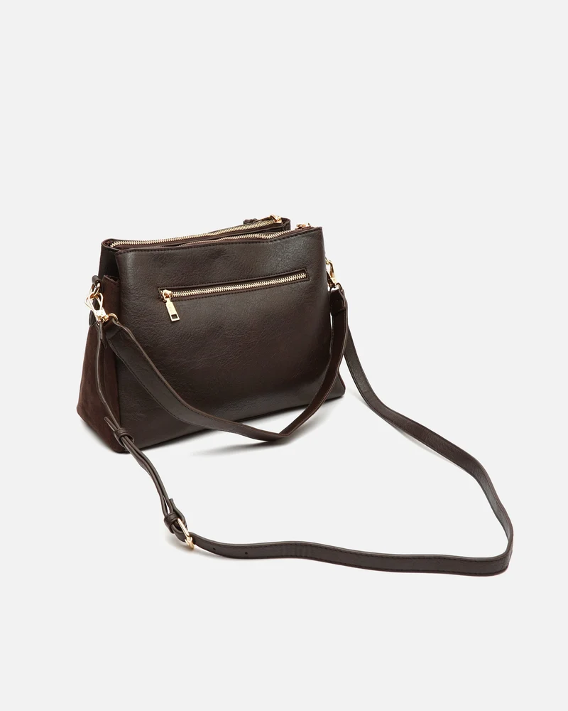 Cato bolso de hombro e bandolera mediano efecto ante