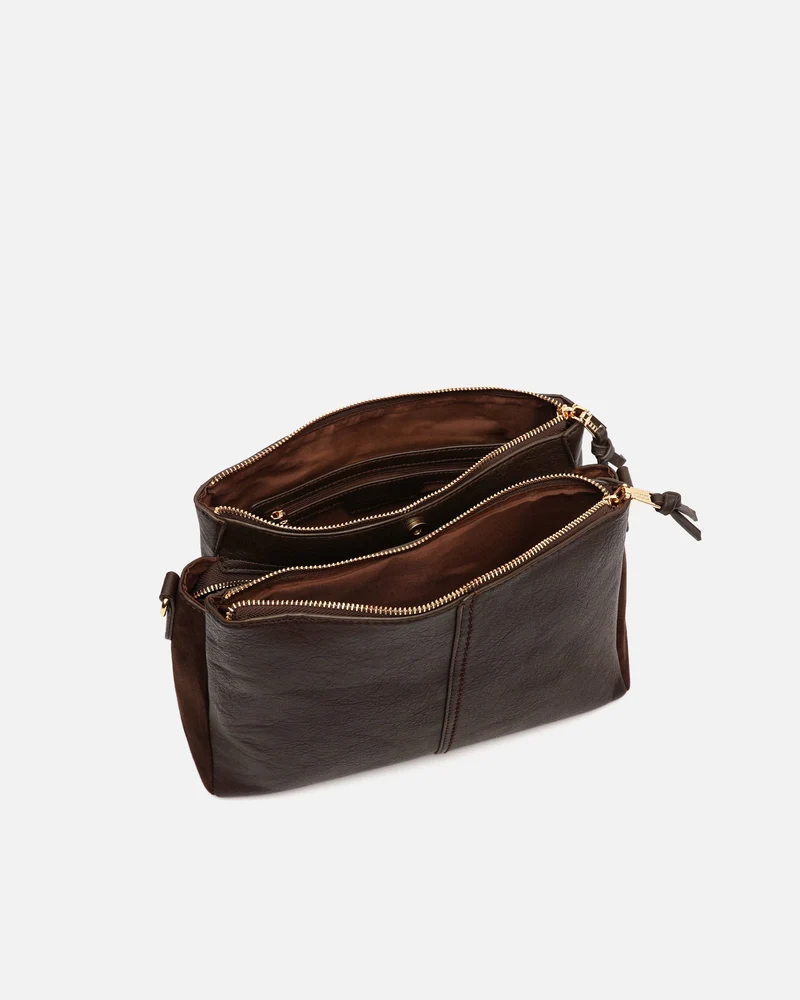 Cato bolso de hombro e bandolera mediano efecto ante