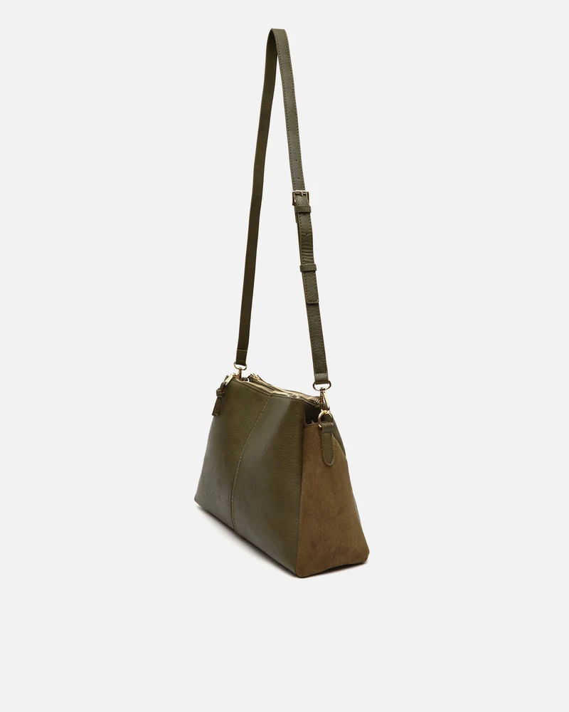 Cato bolso de hombro e bandolera mediano efecto ante