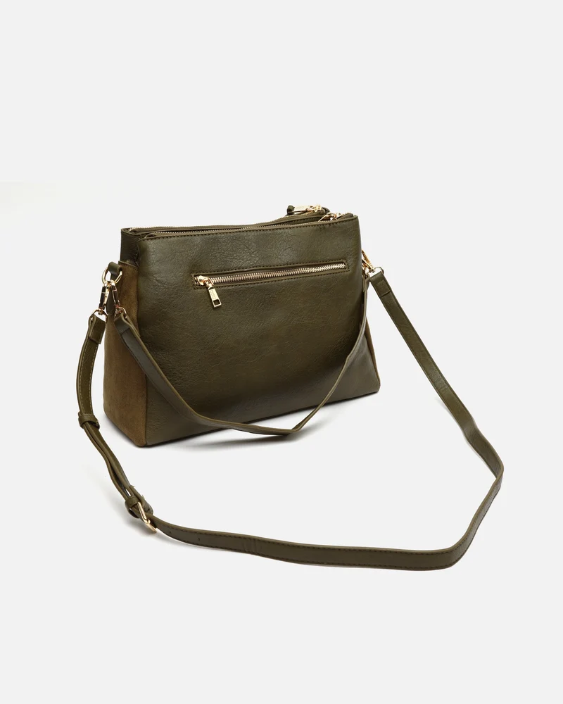 Cato bolso de hombro e bandolera mediano efecto ante