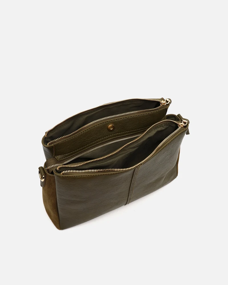 Cato bolso de hombro e bandolera mediano efecto ante