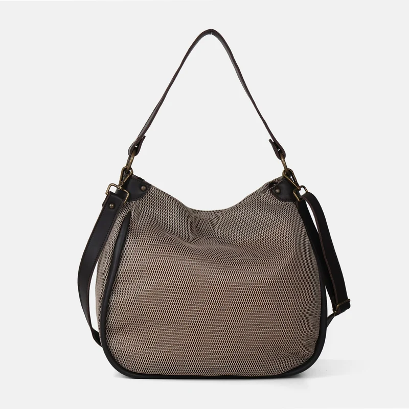 Bolso de hombro y bandolera Treck de rejilla CUIROTS
