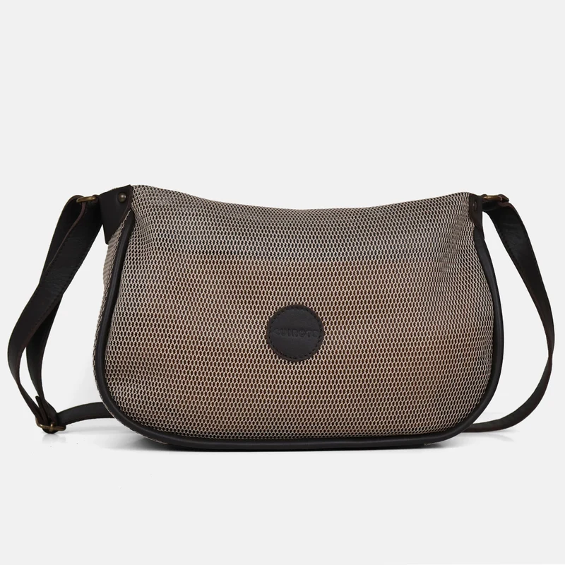 Bolso bandolera Treck de rejilla CUIROTS