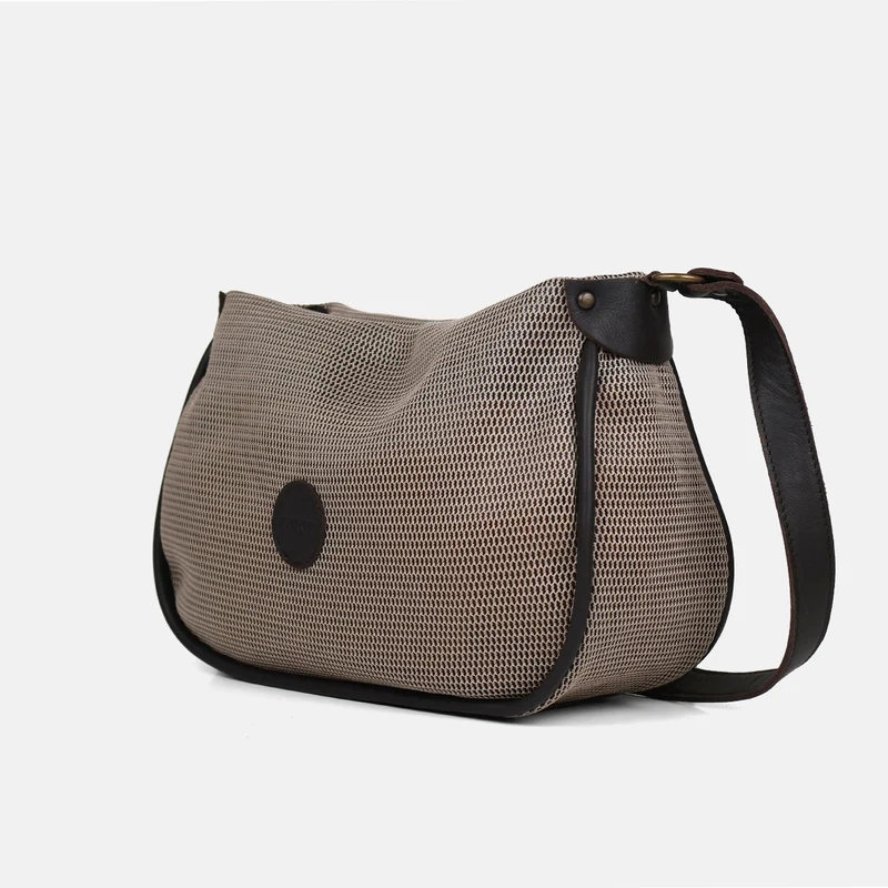 Bolso bandolera Treck de rejilla CUIROTS