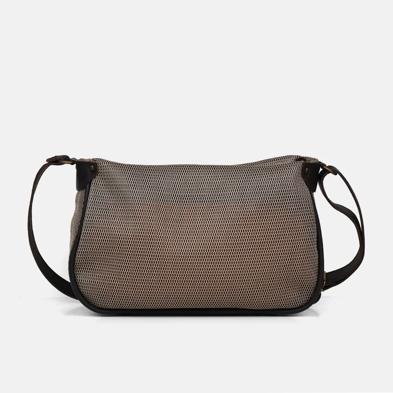 Bolso bandolera Treck de rejilla CUIROTS