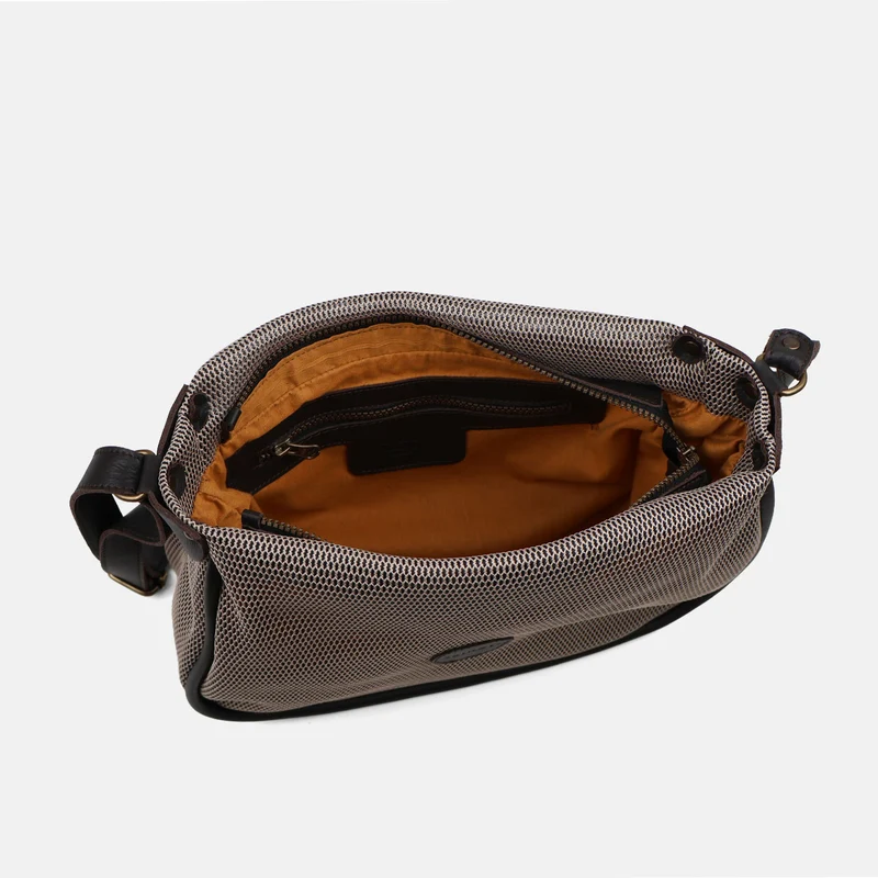 Bolso bandolera Treck de rejilla CUIROTS