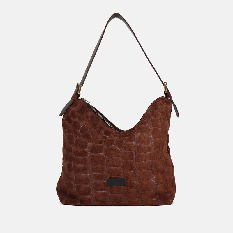 Bolso de hombro Coco de serraje CUIROTS