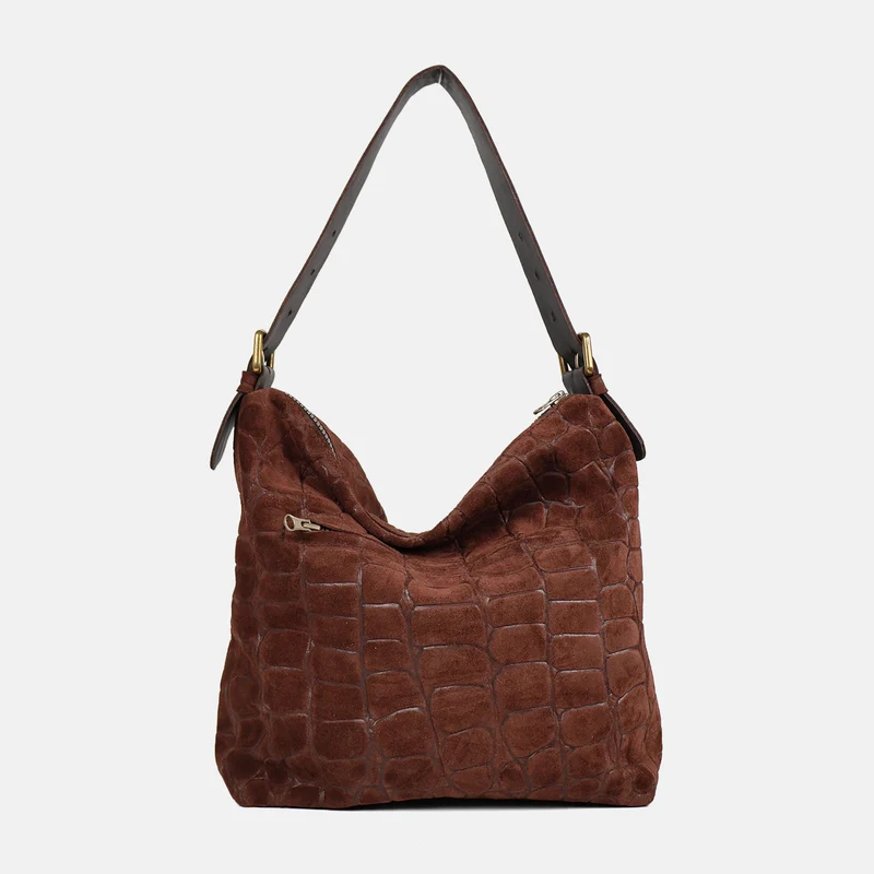 Bolso de hombro Coco de serraje CUIROTS