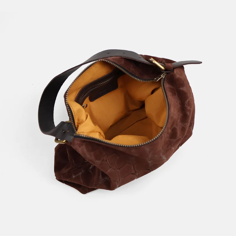 Bolso de hombro Coco de serraje CUIROTS