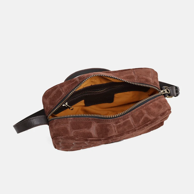 Bolso bandolera Coco de serraje CUIROTS