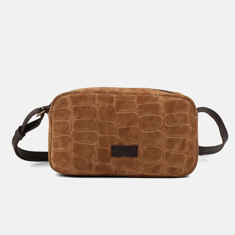 Bolso bandolera Coco de serraje CUIROTS