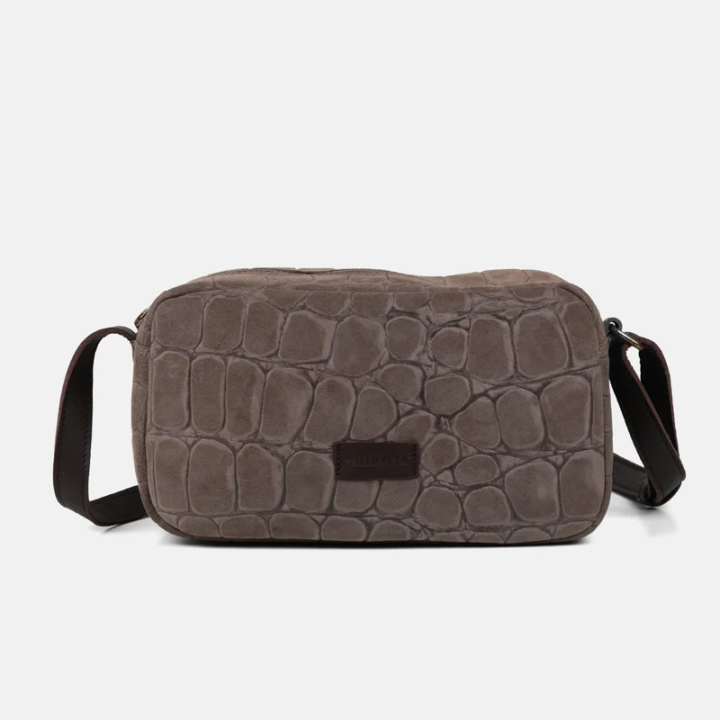 Bolso bandolera Coco de serraje CUIROTS