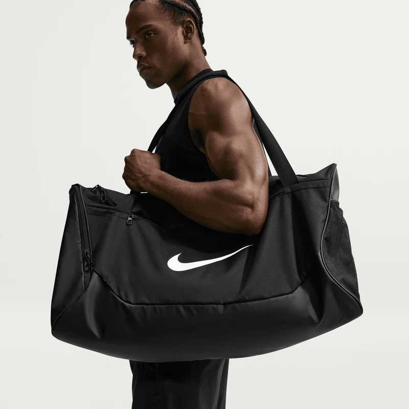 Nike Brasilia Duffel 95 - Bolsa deportiva 71 cm (black/white)
