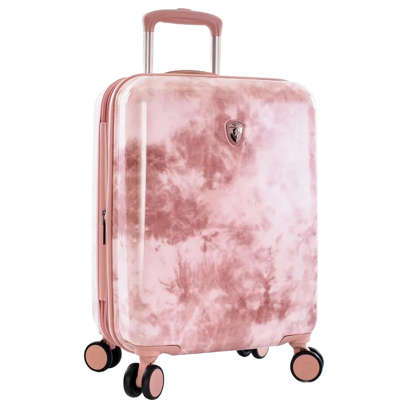 Heys Tie Dye Rose - Maleta de cabina S de 4 ruedas (rosa)