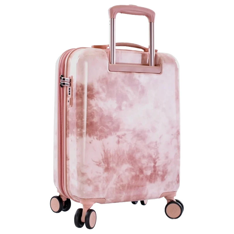 Heys Tie Dye Rose - Maleta de cabina S de 4 ruedas (rosa)