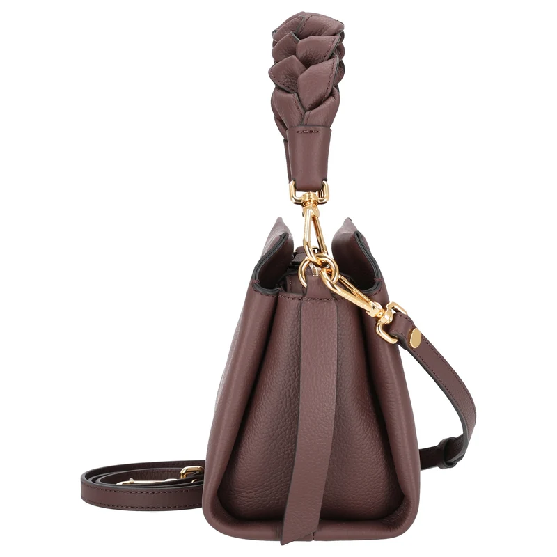 Coccinelle Boheme Grana Double - Bolso de mano S 23 cm (berry/winter rose)