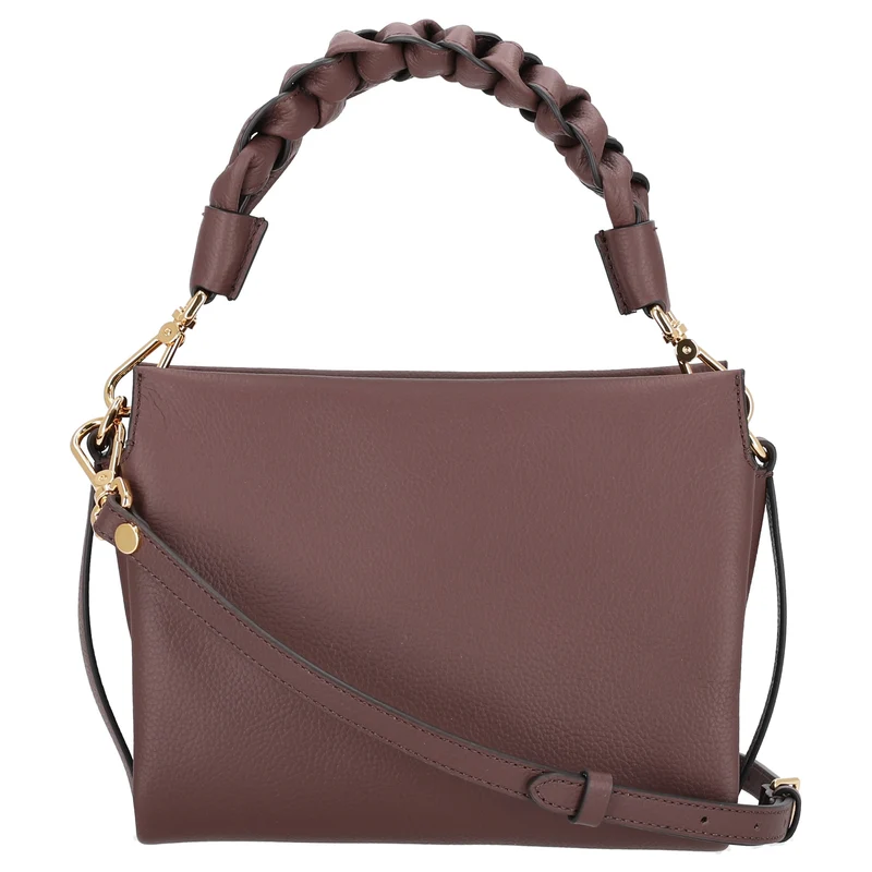 Coccinelle Boheme Grana Double - Bolso de mano S 23 cm (berry/winter rose)