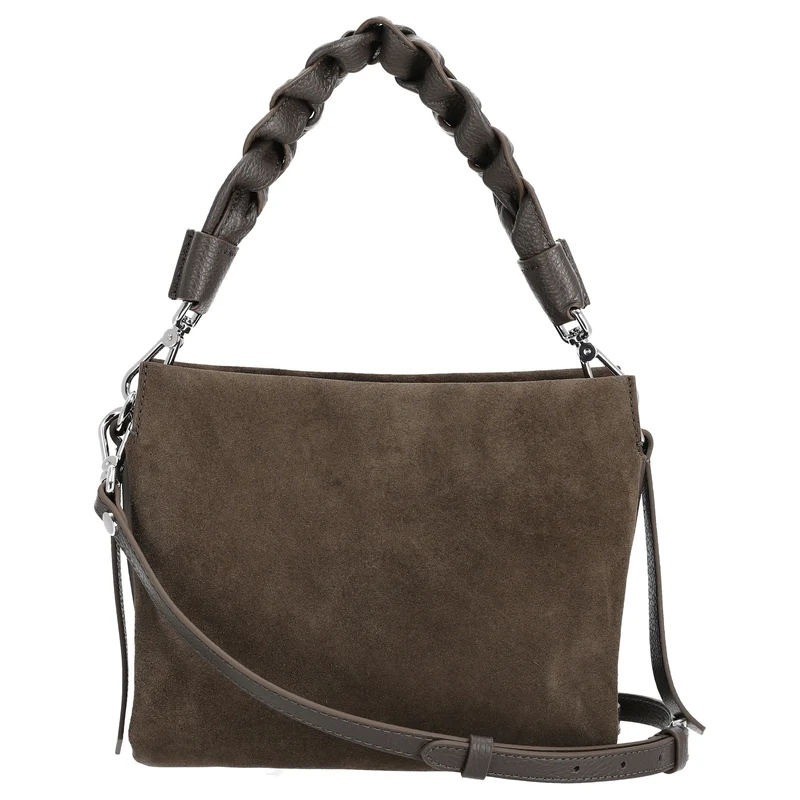 Coccinelle Boheme Suede - Bolso bandolera 23 cm (fango/fango)