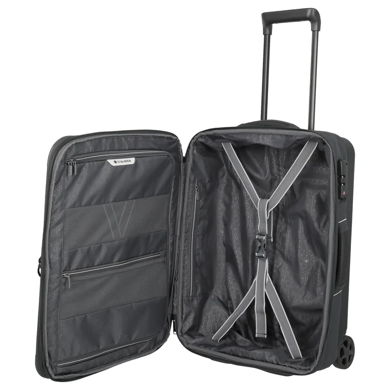 Travelite Skaii - Trolley de cabina S 55 cm expandible (anthracite)
