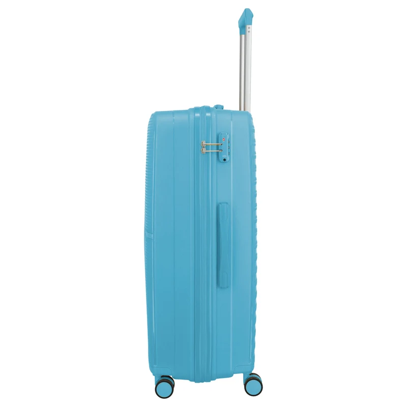 Travelite Pacific - Set de trolley con 4 ruedas 3 piezas (Light Blue)