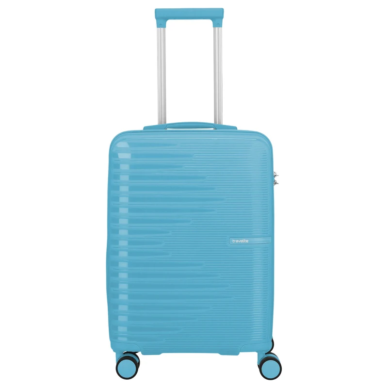 Travelite Pacific - Set de trolley con 4 ruedas 3 piezas (Light Blue)