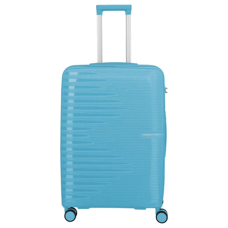 Travelite Pacific - Set de trolley con 4 ruedas 3 piezas (Light Blue)