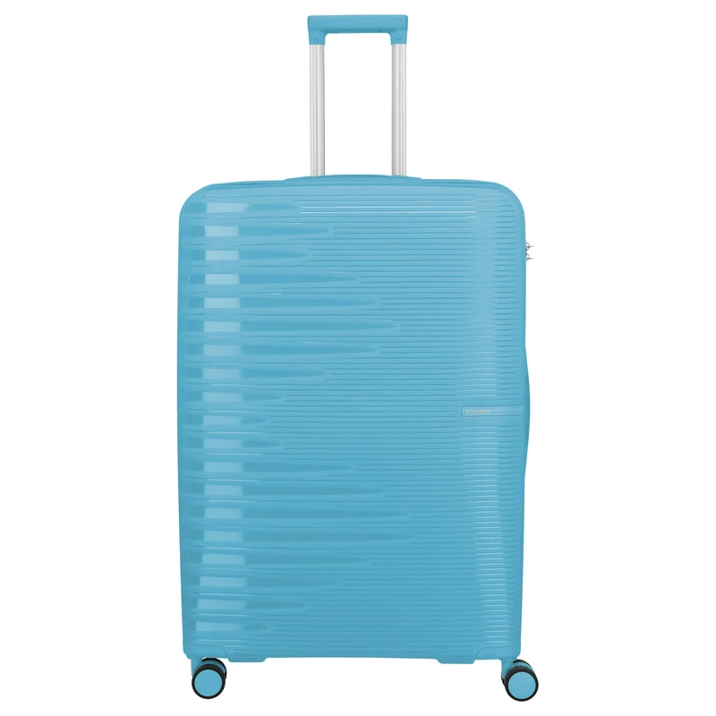 Travelite Pacific - Set de trolley con 4 ruedas 3 piezas (Light Blue)