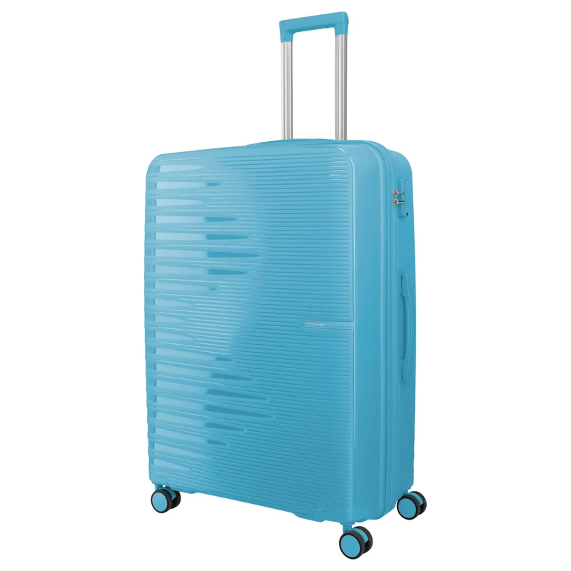 Travelite Pacific - Set de trolley con 4 ruedas 3 piezas (Light Blue)