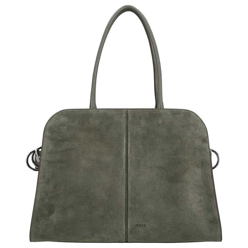 BOSS Clarice Tote - Bolso de hombro 43 cm (dark green)